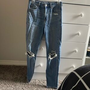 AE mom jeans